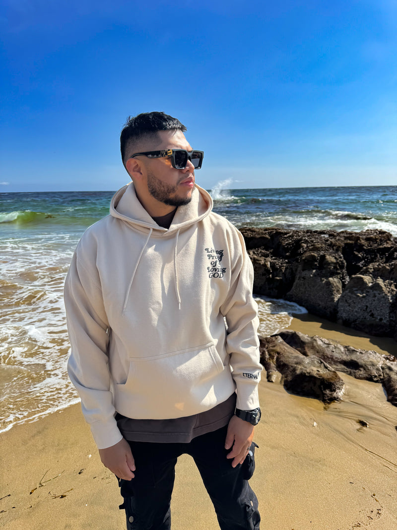 Living Proof Hoodie (Sand)