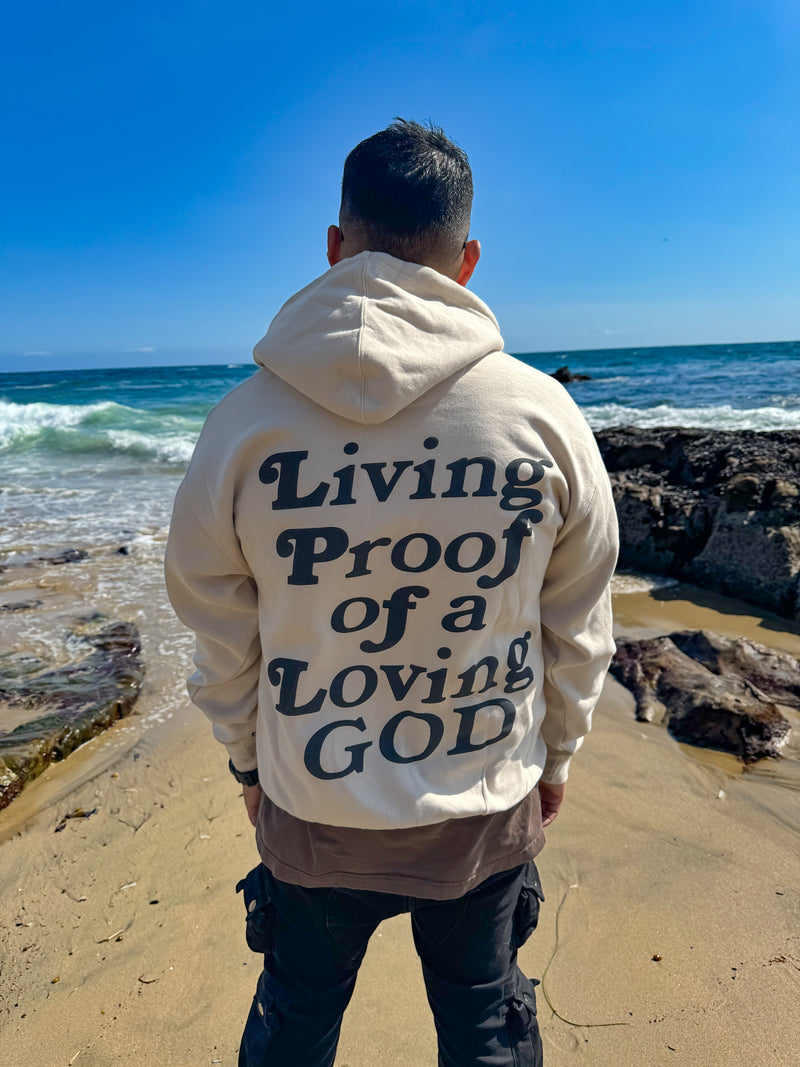 Living Proof Hoodie (Sand)